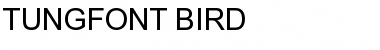 tungfont bird Regular Font