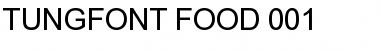 tungfont food 001 Regular Font