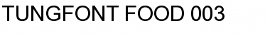 tungfont food 003 Regular Font