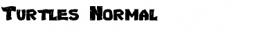 Turtles Normal Font