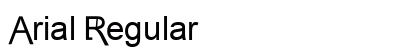 Arial Regular Preview