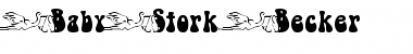 BabyStork Becker Normal Font