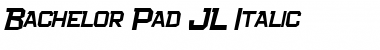 Bachelor Pad JL Italic Font