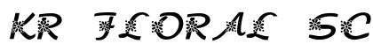 KR Floral Script Regular preview