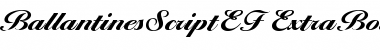 BallantinesScriptEF Regular Font