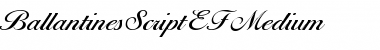 BallantinesScriptEF Regular Font