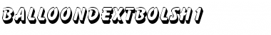 BalloonDExtBolSh1 Regular Font