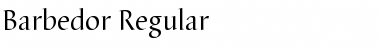 Barbedor Regular Font