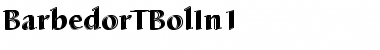 BarbedorTBolIn1 Regular Font