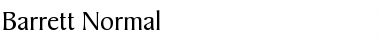 Download Barrett Font