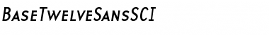 Download BaseTwelveSansSCI Font