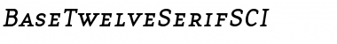 Download BaseTwelveSerifSCI Font