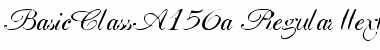 Download BasicClassA156a Font