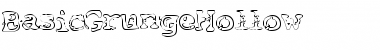 Download BasicGrungeHollow Font