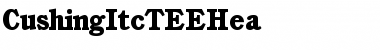 Download CushingItcTEEHea Font