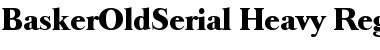 Download BaskerOldSerial-Heavy Font