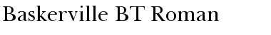 Baskerville BT Font