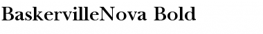 BaskervilleNova Bold Font