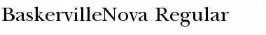 BaskervilleNova Regular Font