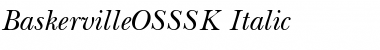 Download BaskervilleOSSSK Font