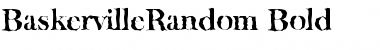 Download BaskervilleRandom Font