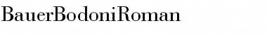 Download BauerBodoniRoman Font