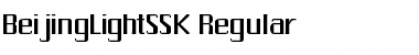 BeijingLightSSK Regular Font