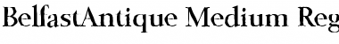 BelfastAntique-Medium Regular Font