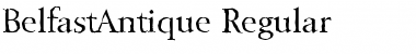 BelfastAntique Regular Font