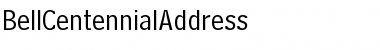 Download BellCentennialAddress Font