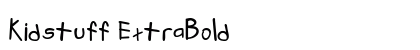 Kidstuff ExtraBold Preview