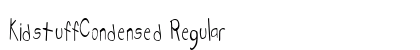 KidstuffCondensed Regular preview