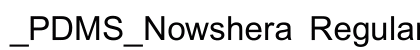 _PDMS_Nowshera Regular preview
