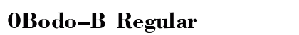 0Bodo-B Regular preview