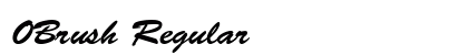 0Brush Regular preview