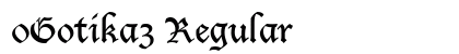 0Gotika3 Regular preview