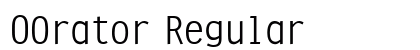 0Orator Regular preview