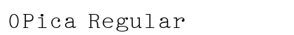 0Pica Regular preview