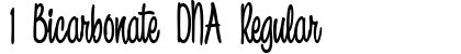1 Bicarbonate DNA Regular preview