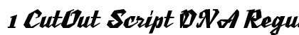 1 CutOut Script DNA Regular preview
