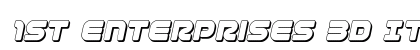 1st Enterprises 3D Italic Italic preview