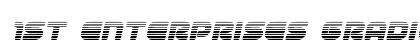 1st Enterprises Gradient Italic Italic preview