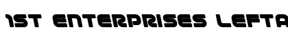 1st Enterprises Leftalic Italic preview