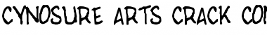 Cynosure ARTs Crack Comix Regular Font