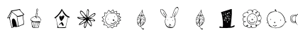 2Peas DW Dingbats Regular preview