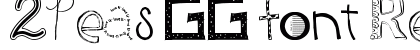2Peas GG Font Regular preview