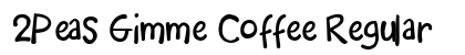 2Peas Gimme Coffee Regular preview