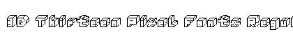 3D Thirteen Pixel Fonts Regular preview