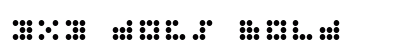 3x3 dots Bold preview