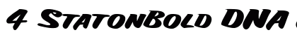 4 StatonBold DNA Regular preview